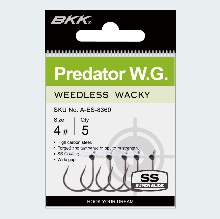 BKK Hooks Predator WG Weedless