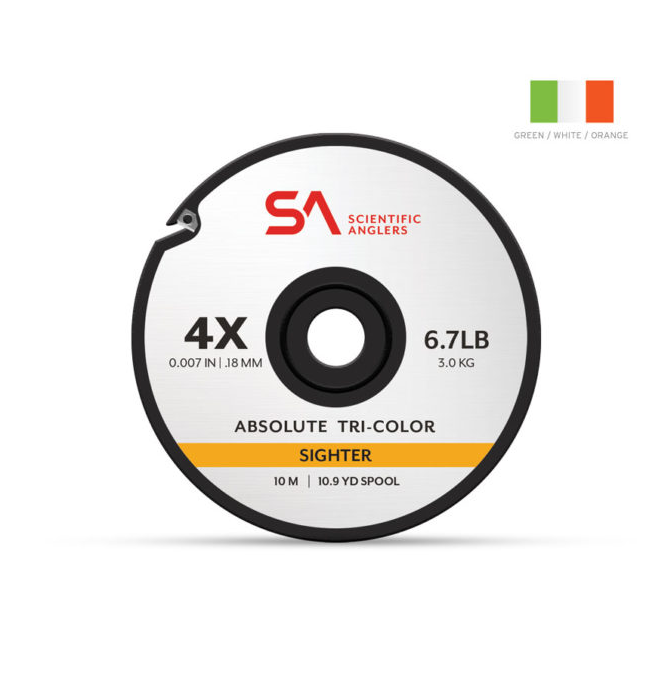 Scientific Anglers Absolute Tri-Color Sighter Tippet