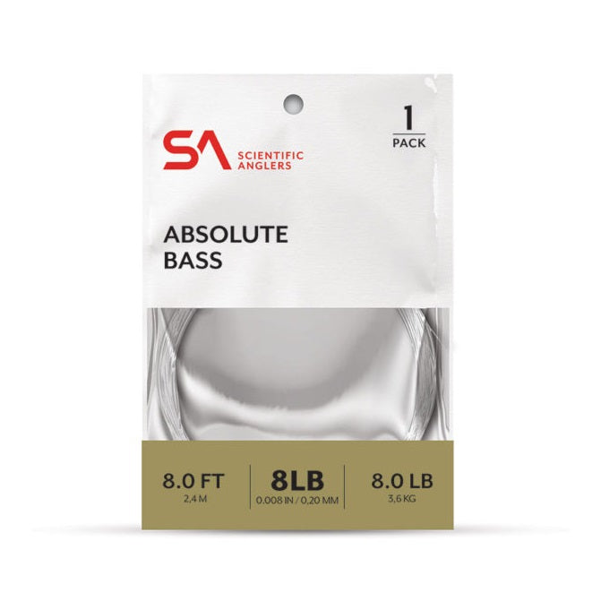 Scientific Anglers Absolute Bass Leader 1-Pack