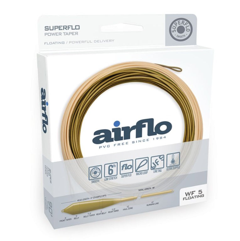 Airflo Superflo Power Taper Floating Fly Line