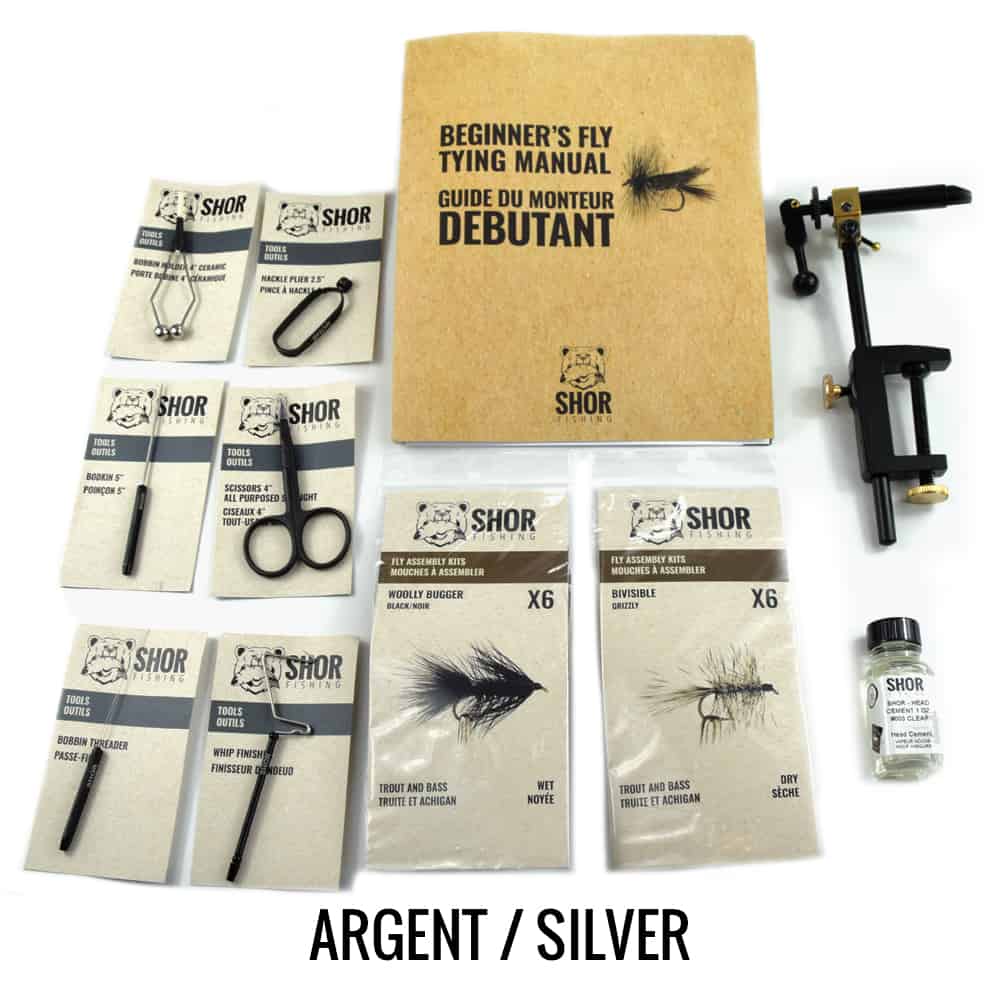 SHOR Tying Kit Silver - Minnow Tackle Shop