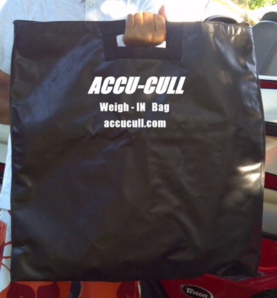 Accu-Cull - Weigh In Bag with Removable Mesh Insert - Minnow Tackle Shop